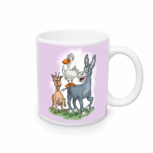 Kindertasse mit Tiermotiv
