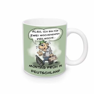 Montag Früh in Deutschland