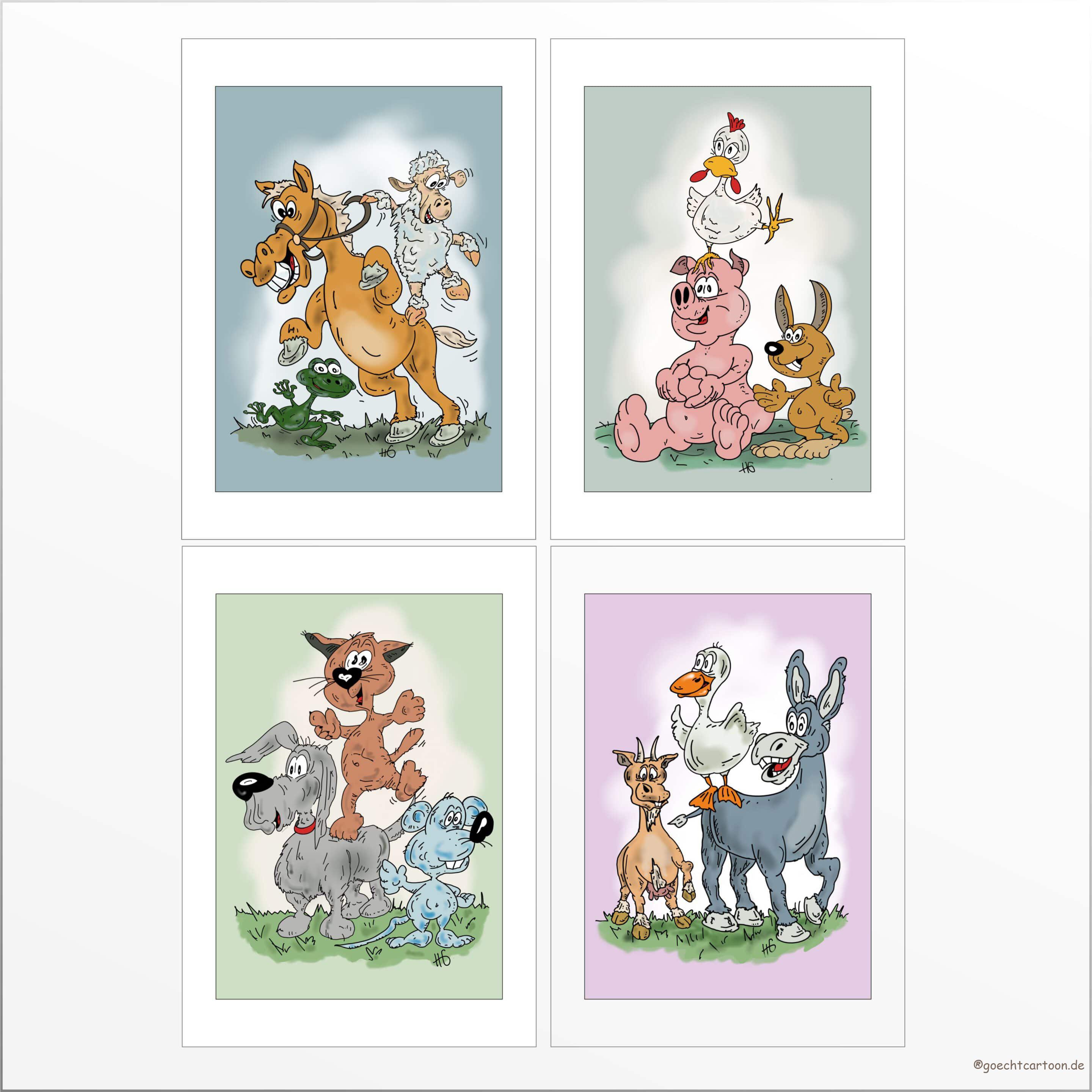 Bilderset für das Kinderzimmer