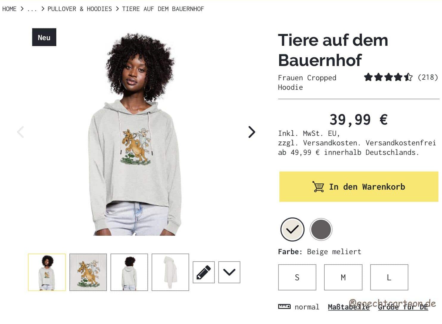 Verkaufen im Spreadshop